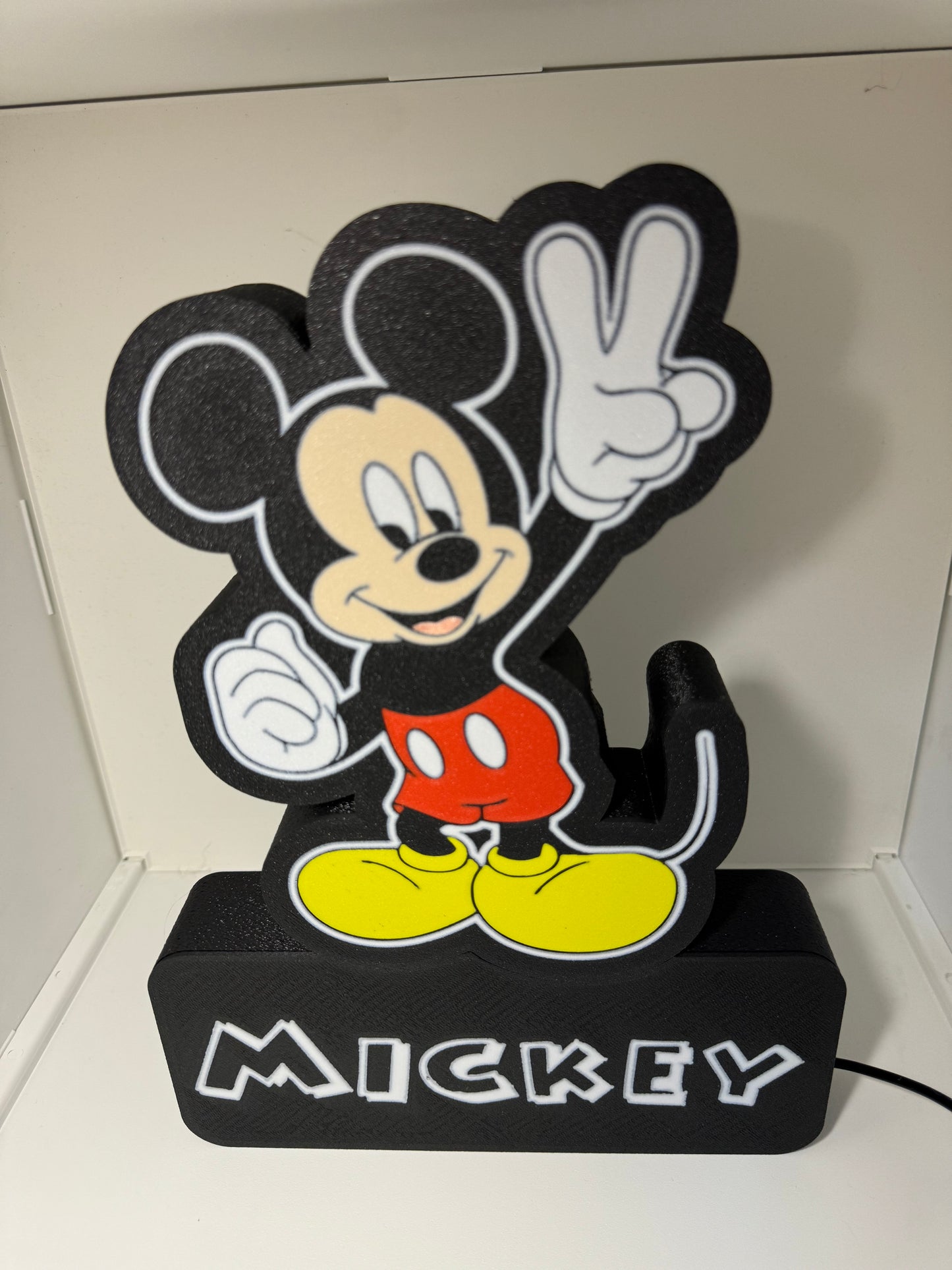 LedBOX RGB MICKEY oder NAME