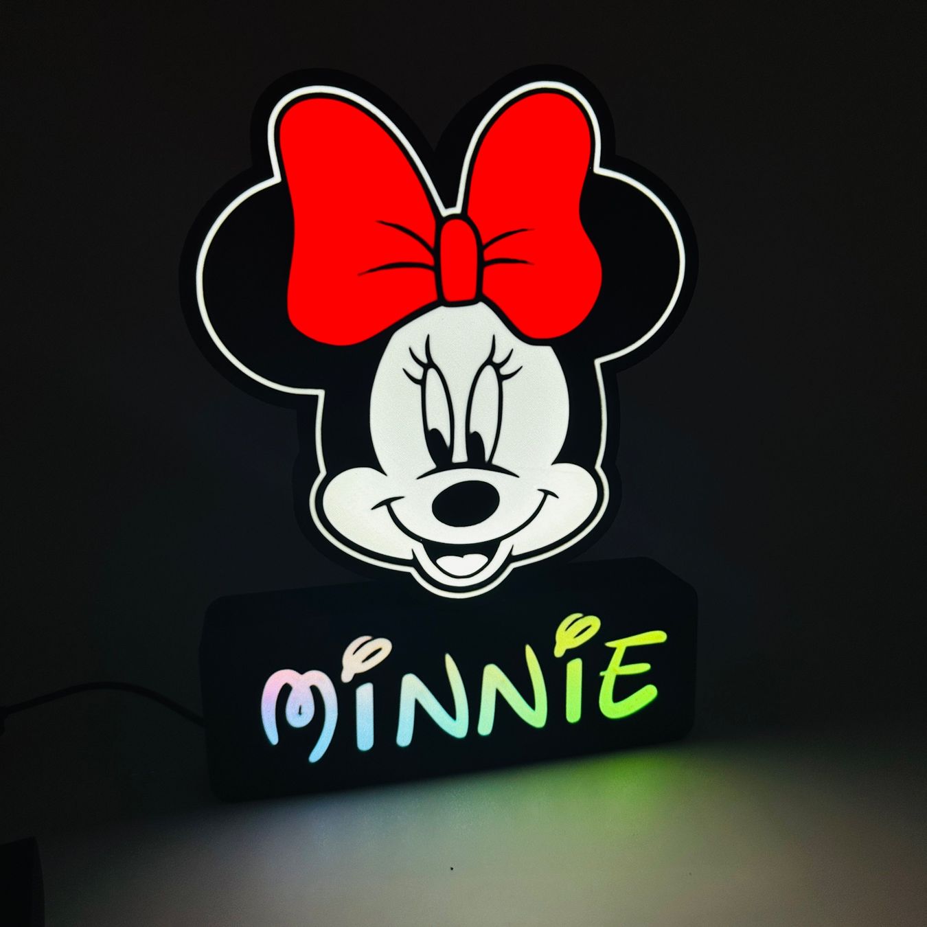 LedBOX RGB MICKEY oder NAME