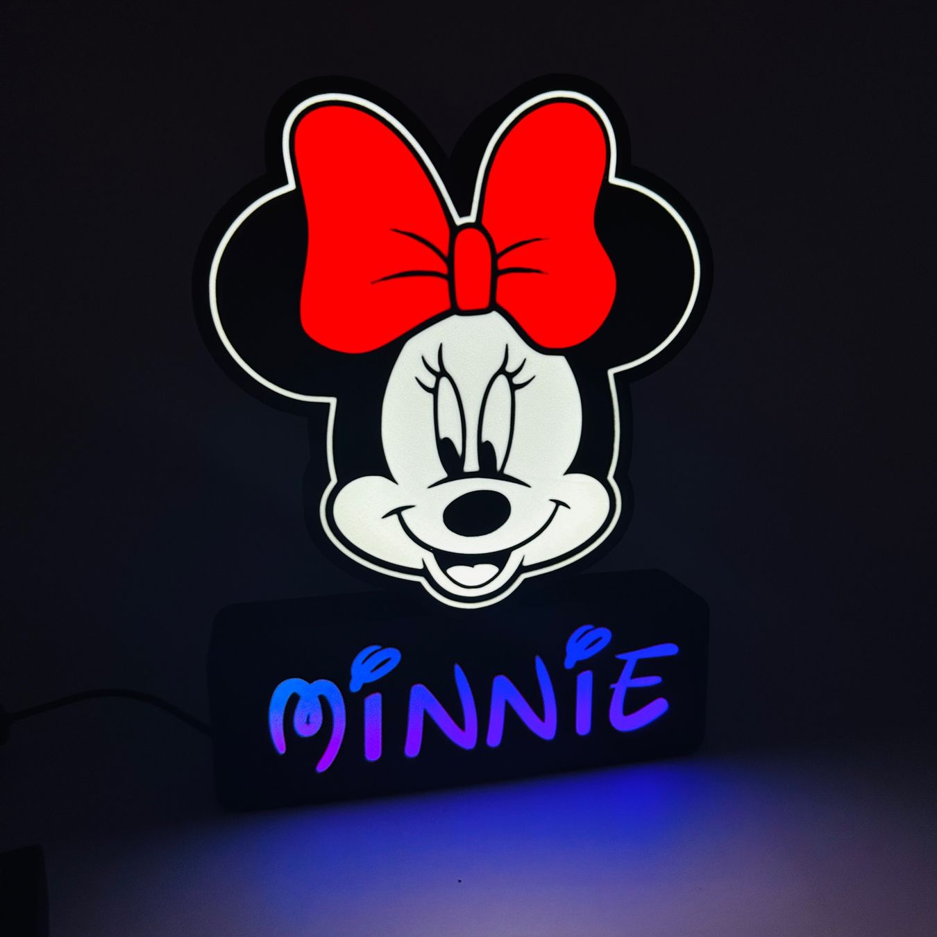 LedBOX RGB MICKEY oder NAME