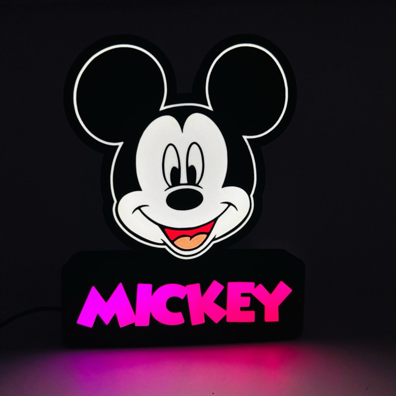 LedBOX RGB MICKEY oder NAME