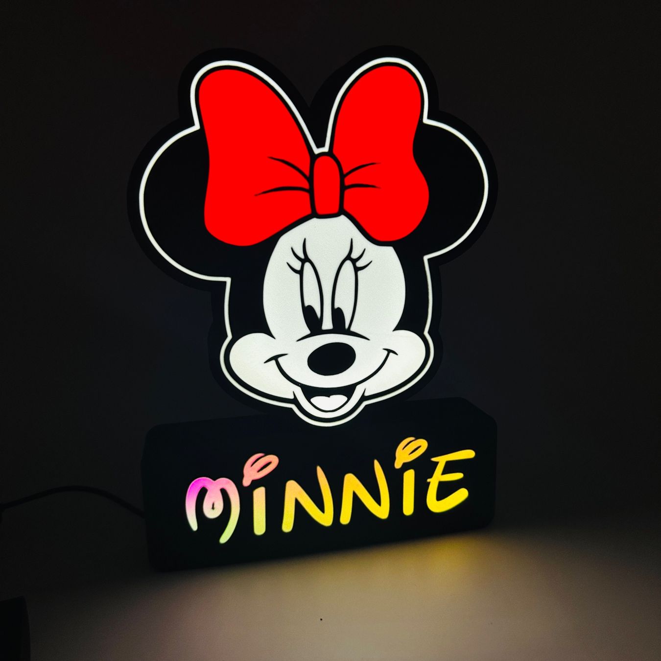 LedBOX RGB MICKEY oder NAME