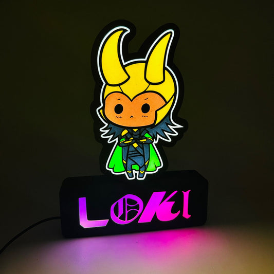 LedBOX RGB MICKEY oder NAME